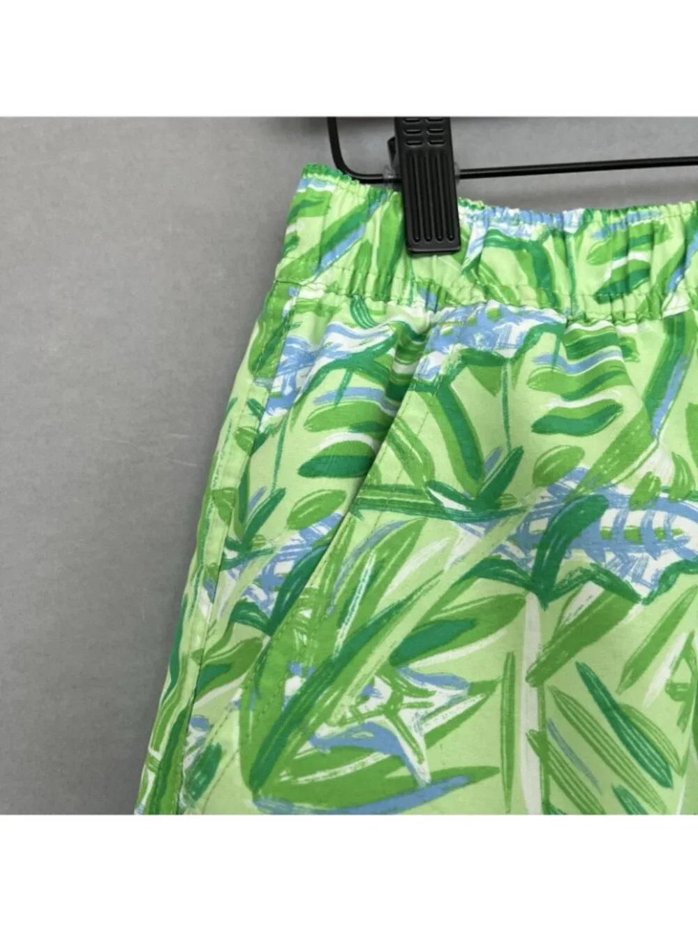 Vineyard Vines Green Fish Print Swim Trunks